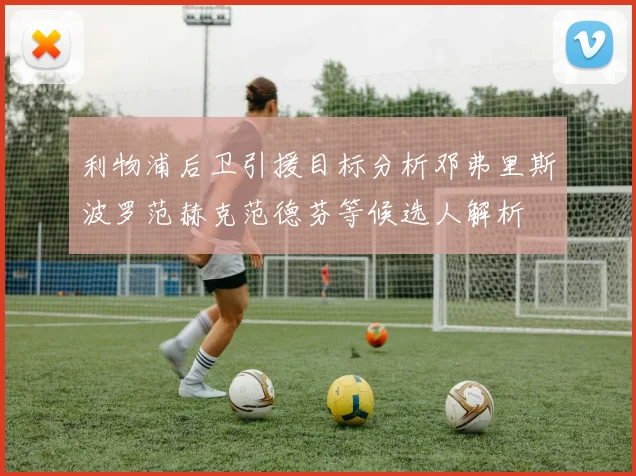 利物浦后卫引援目标分析邓弗里斯波罗范赫克范德芬等候选人解析